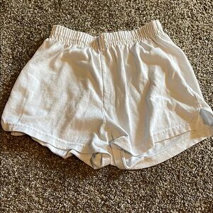 Women's White Shorts